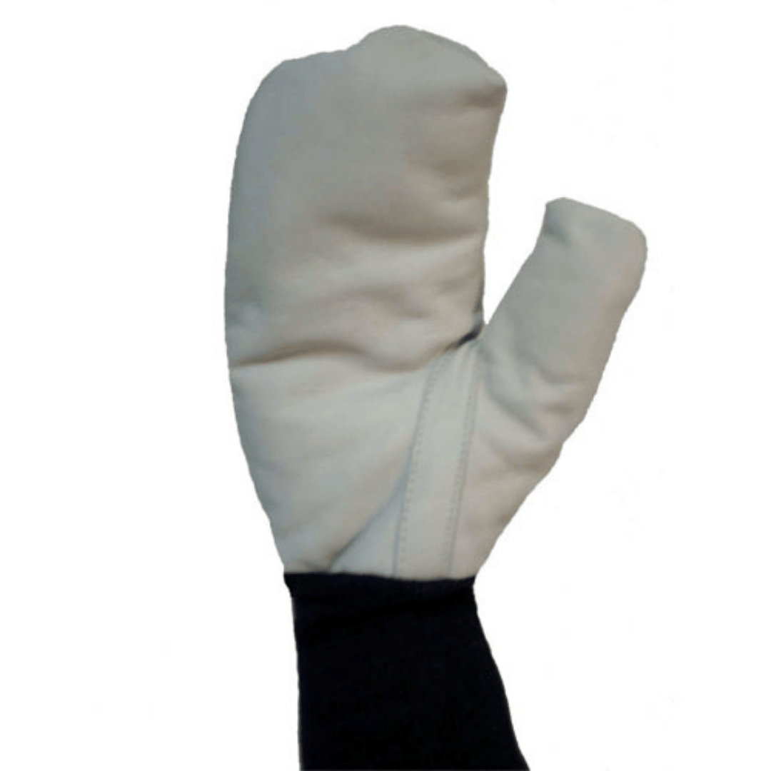 Luva de Vaqueta Tipo Mocha | Proteção Contra o Frio e Alta Resistência