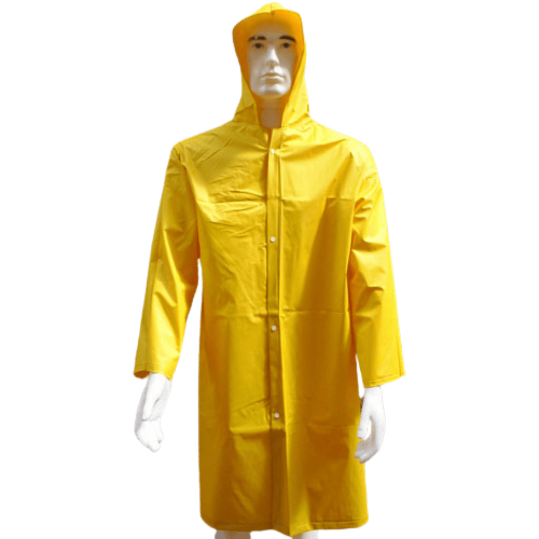 Capa de Chuva de PVC | Proteção Impermeável para Trabalhos Externos