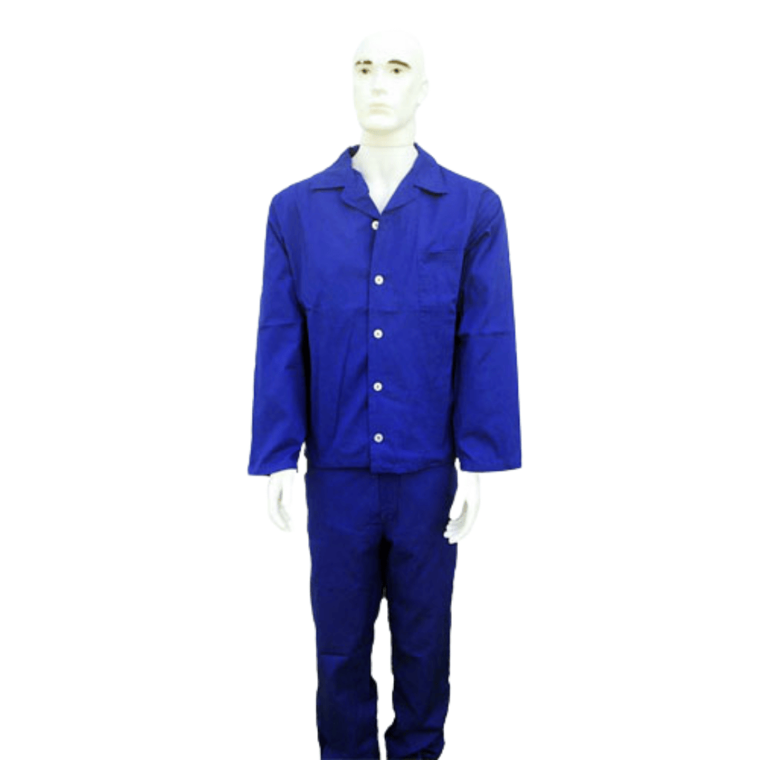 Conjunto Profissional de Brim com Bolsos Chapados | J.Marseg EPI